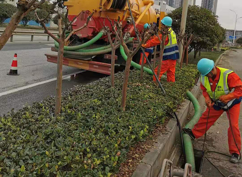 江川市政管道清淤